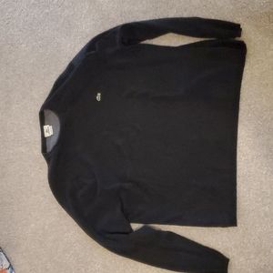 Lacoste black size 8 (large) sweater